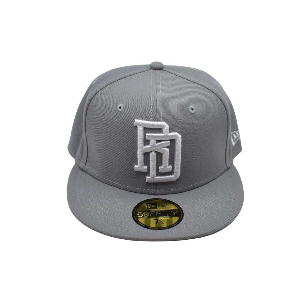 New Era 59FIFTY Dominican Republic WBC World Baseball Hat Cap 7 1/4 Grey NWT